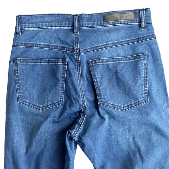 Ilse Jacobsen Sidney 107 Stretch Skinny Leg Jeans Zip Hem Dark Wash Sz 28 - Picture 7 of 12